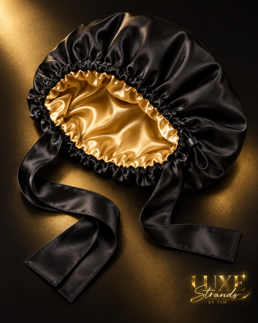 Luxurious Strands Satin-Lined Bonnet