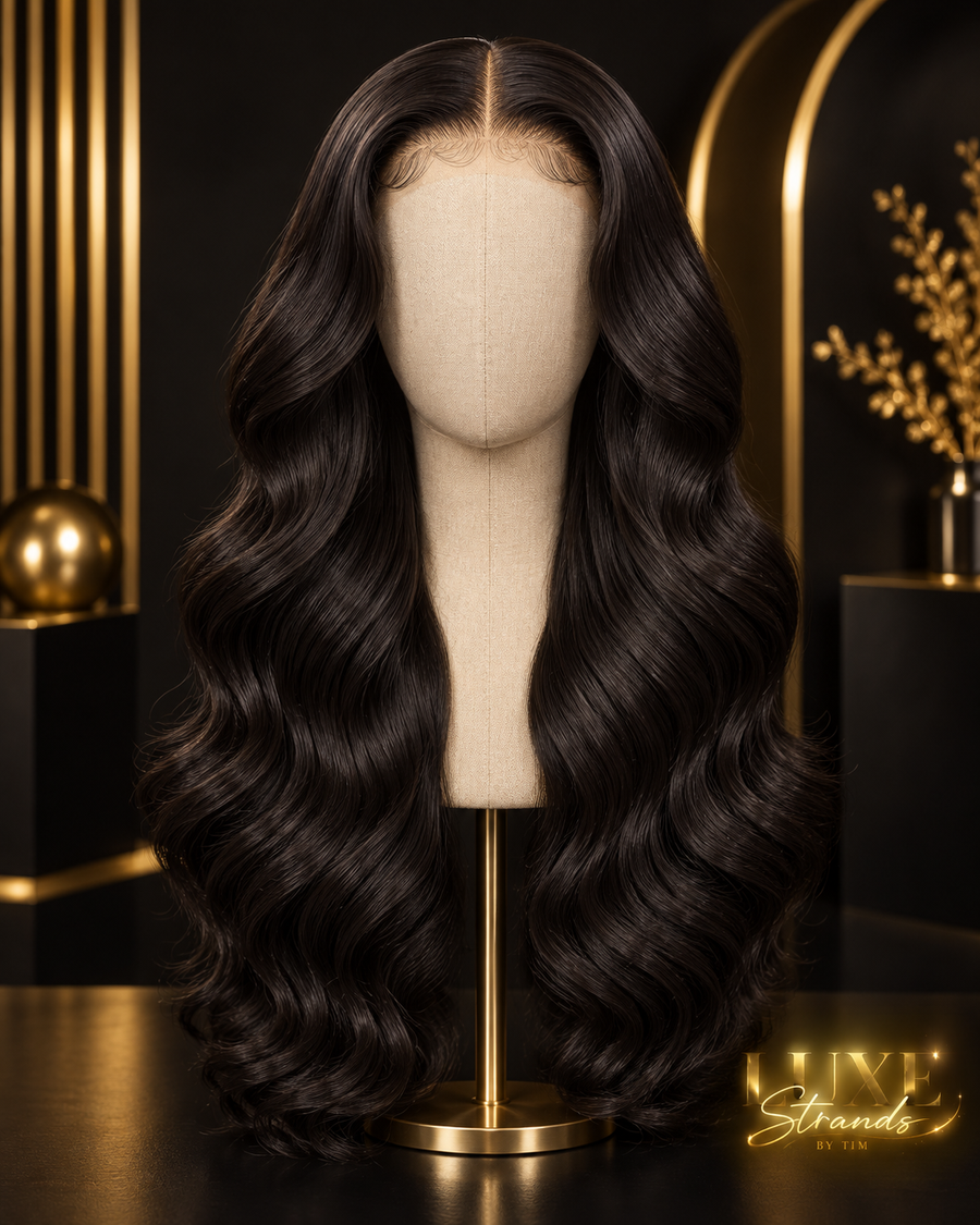 The Glam Edit – 5×5 HD Closure Wig